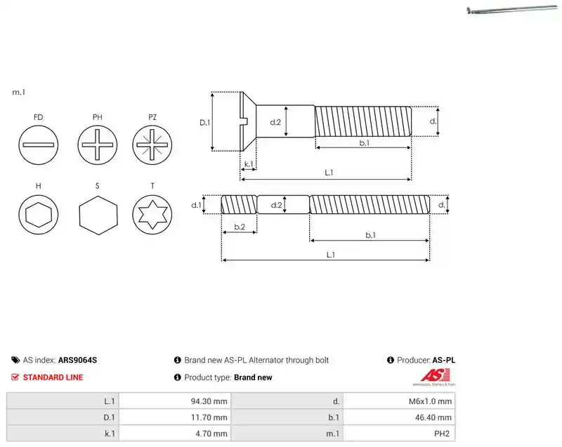 AS-PL ARS9064S