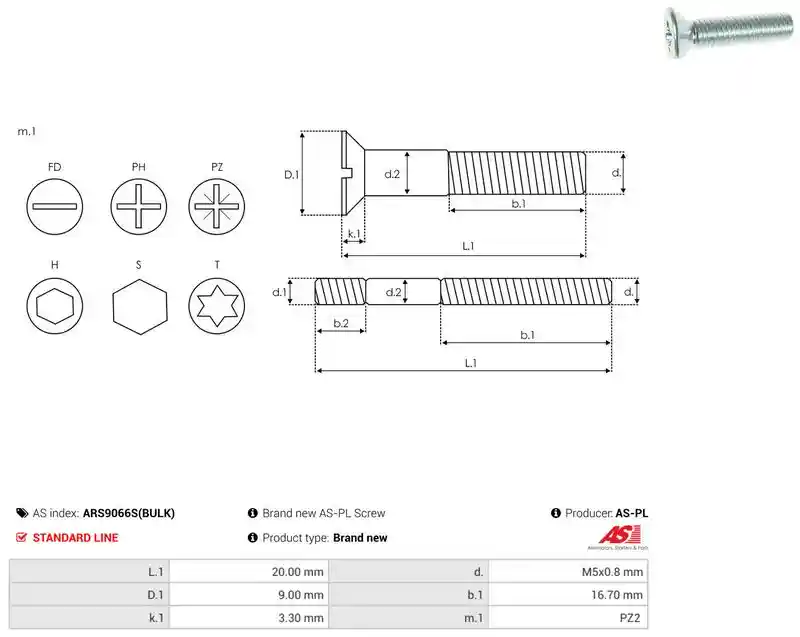 AS-PL ARS9066S(BULK)