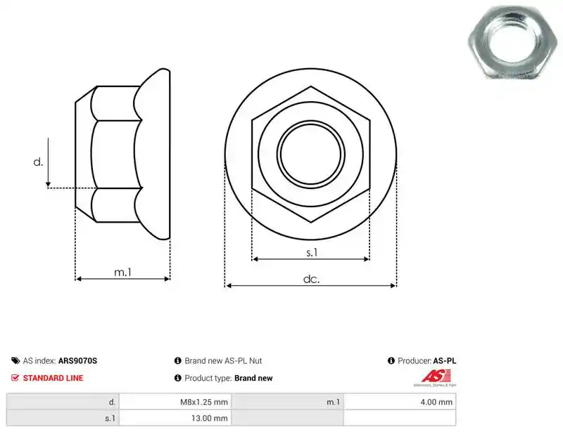 AS-PL ARS9070S