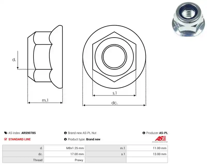 AS-PL ARS9078S