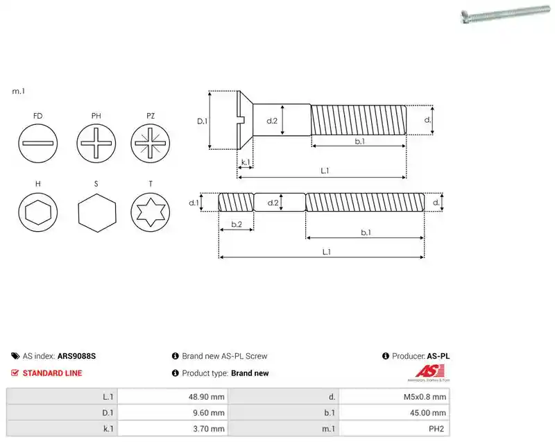 AS-PL ARS9088S