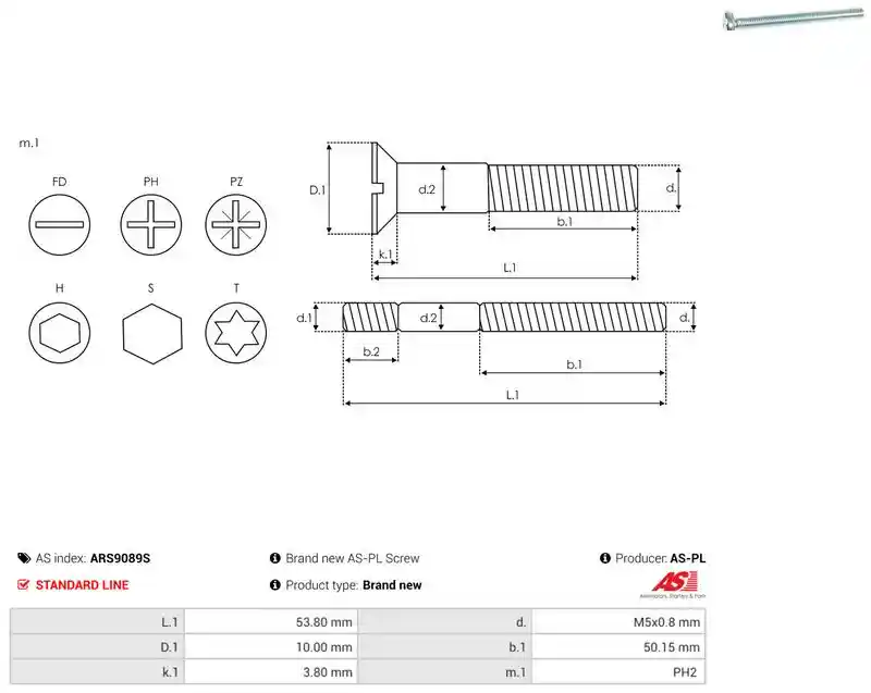 AS-PL ARS9089S