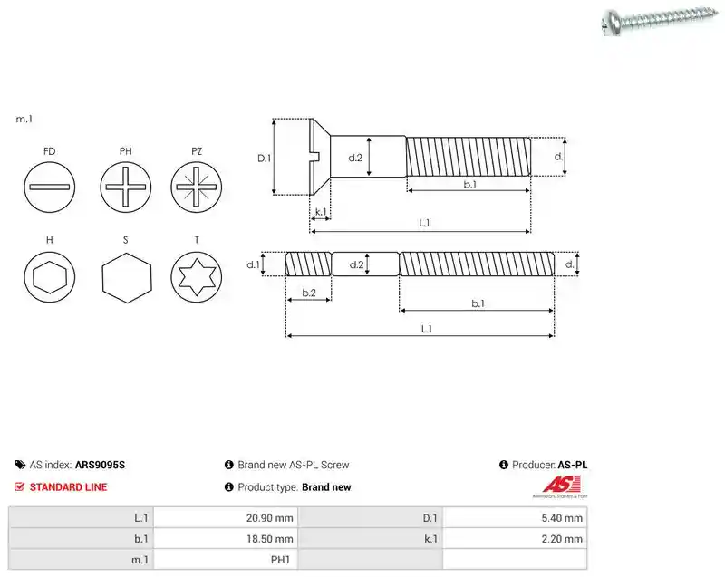 AS-PL ARS9095S