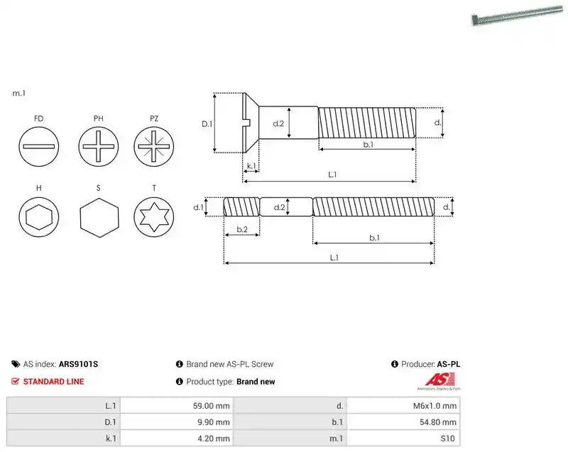 AS-PL ARS9101S