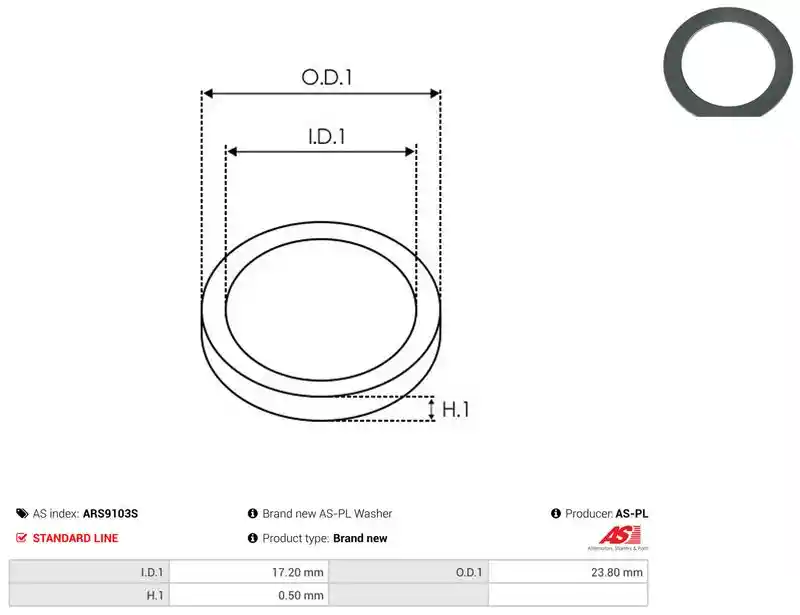 AS-PL ARS9103S