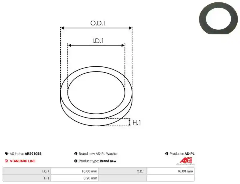 AS-PL ARS9105S