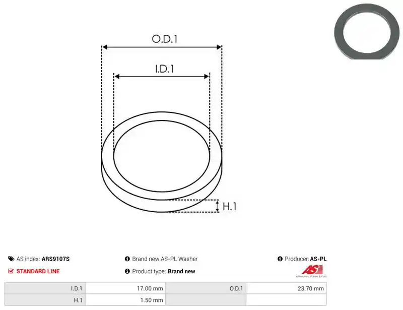 AS-PL ARS9107S