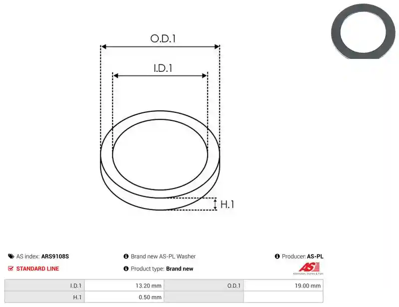 AS-PL ARS9108S