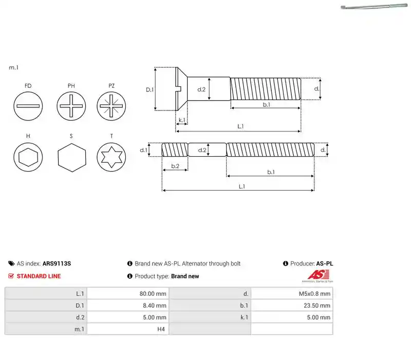 AS-PL ARS9113S