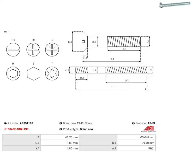 AS-PL ARS9118S