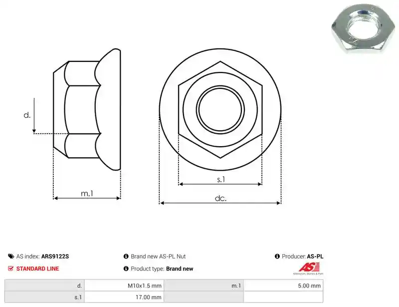 AS-PL ARS9122S