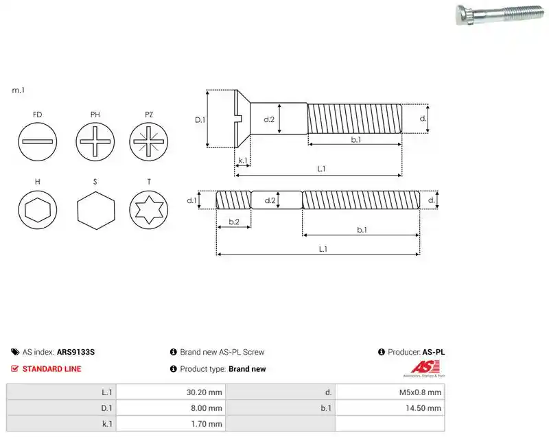 AS-PL ARS9133S