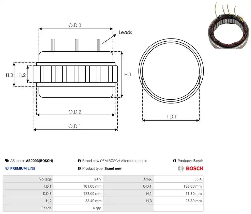 AS-PL AS0003(BOSCH)