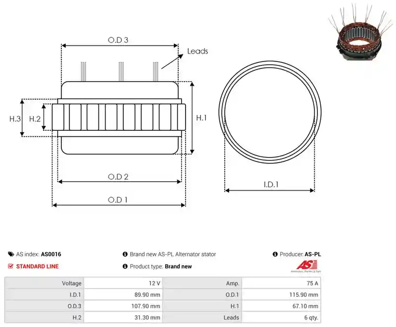 AS-PL AS0016