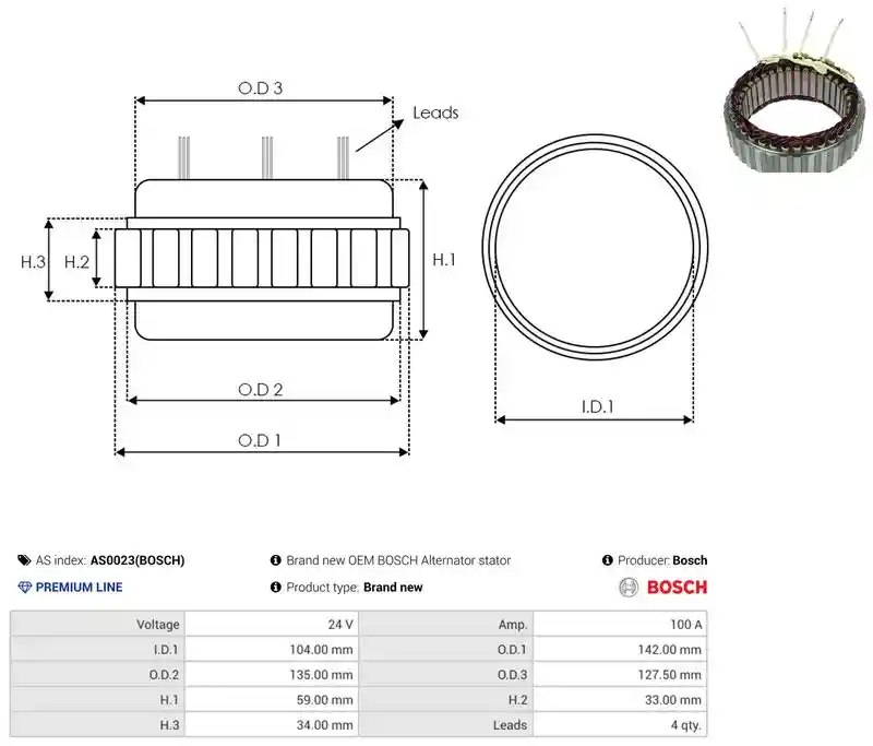 AS-PL AS0023(BOSCH)