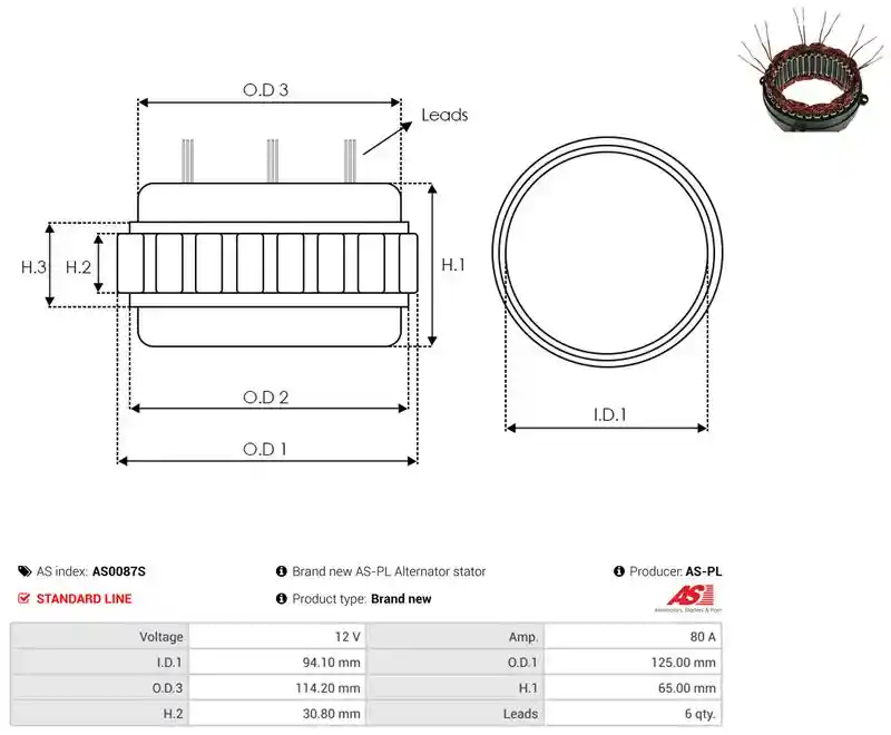 AS-PL AS0087S
