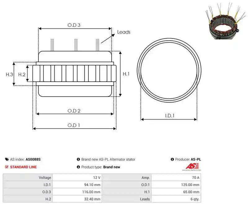 AS-PL AS0088S