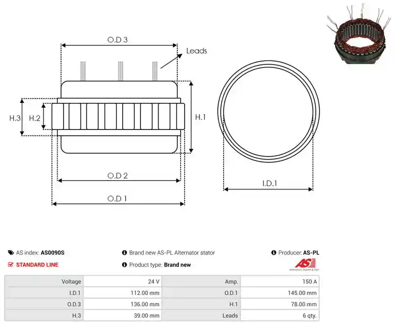 AS-PL AS0090S