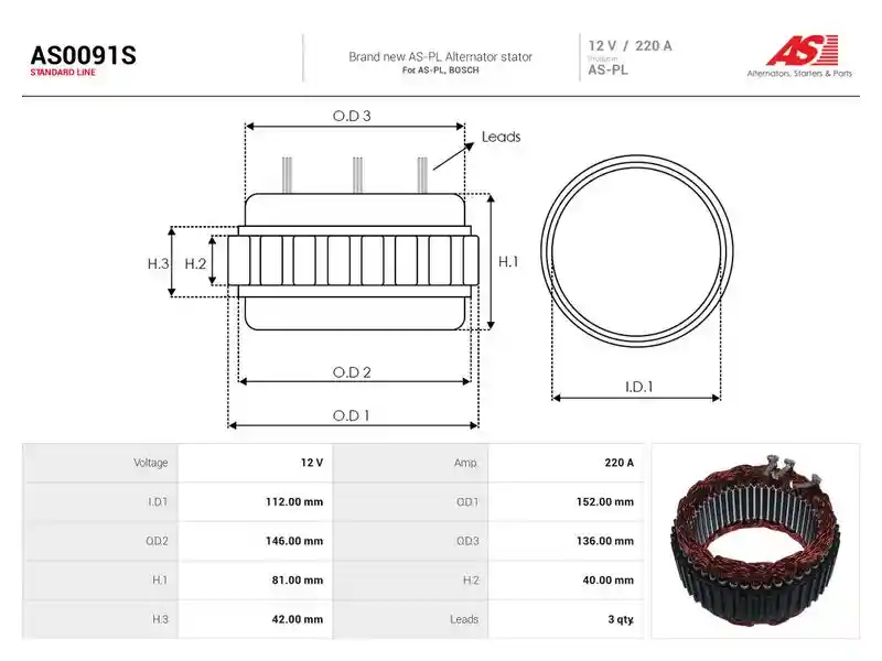AS-PL AS0091S