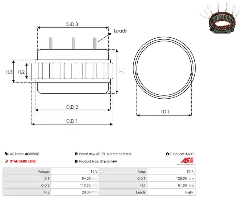 AS-PL AS0095S