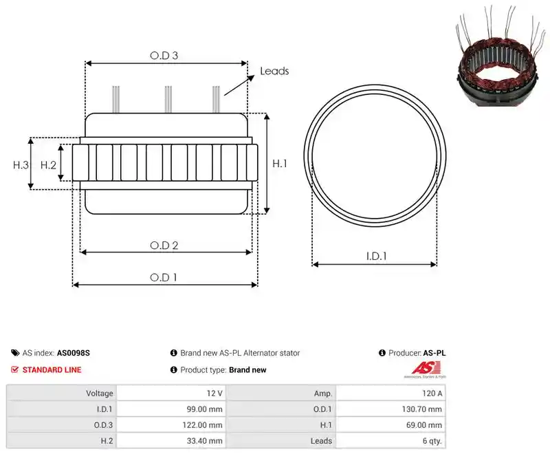 AS-PL AS0098S