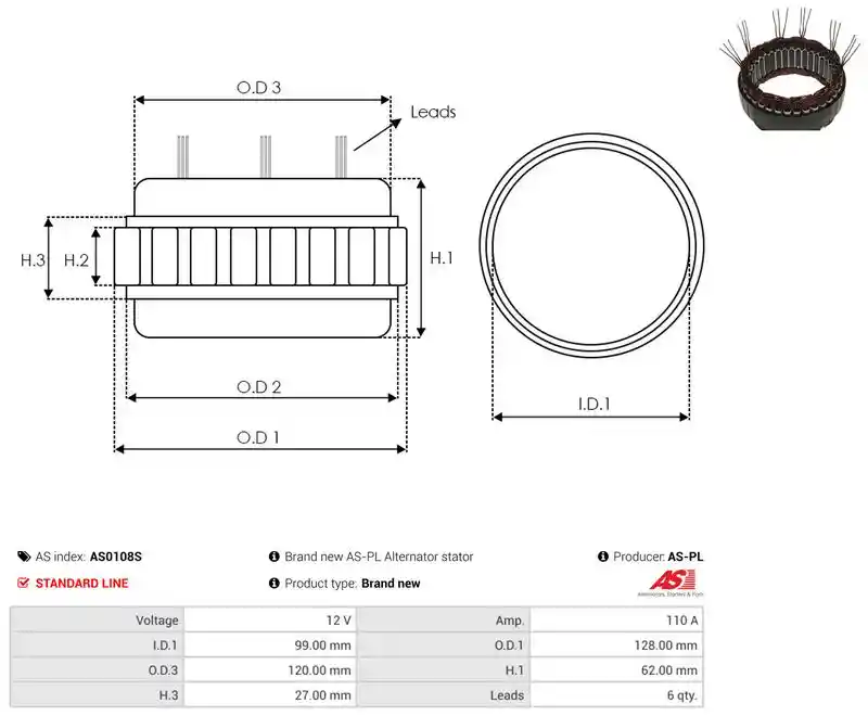 AS-PL AS0108S