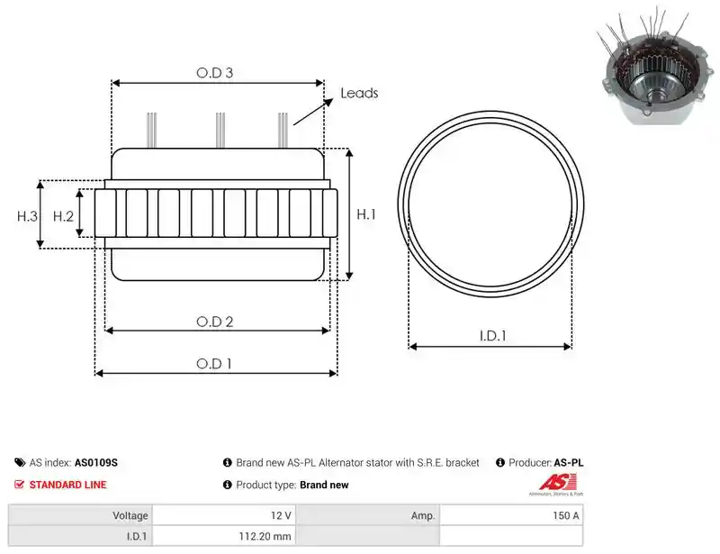 AS-PL AS0109S