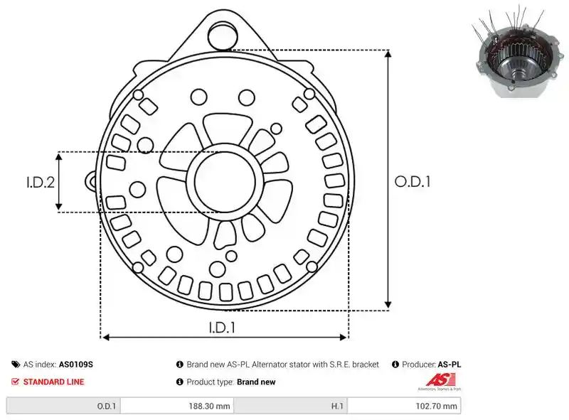 AS-PL AS0109S