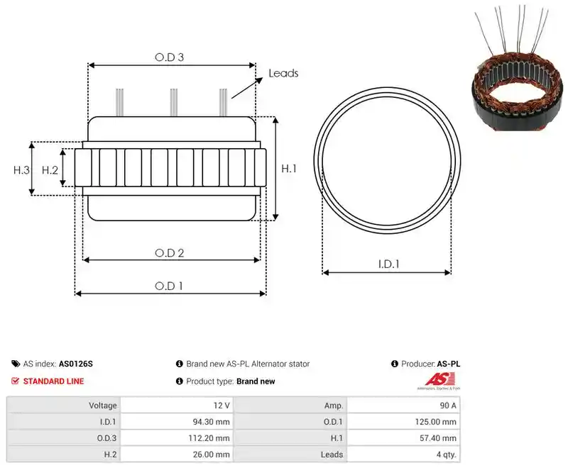 AS-PL AS0126S