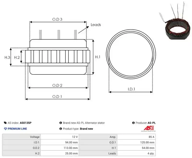 AS-PL AS0135P