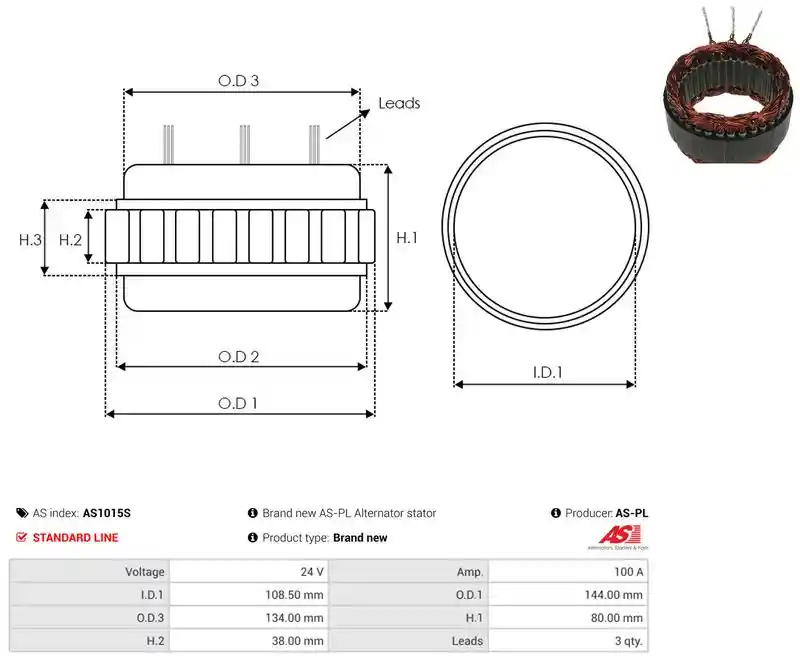 AS-PL AS1015S