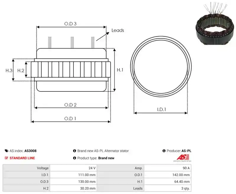 AS-PL AS3008