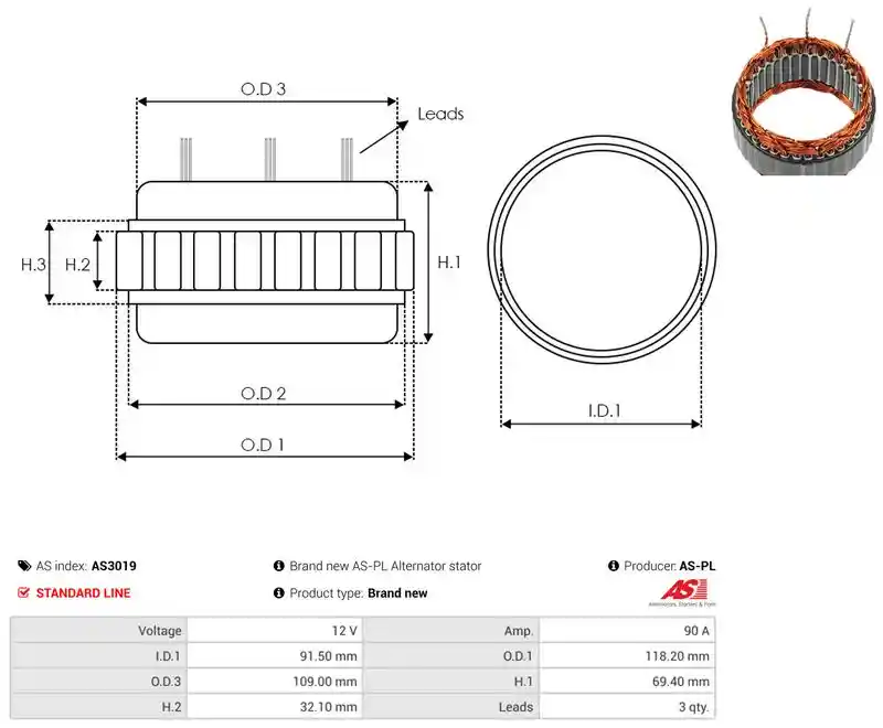 AS-PL AS3019