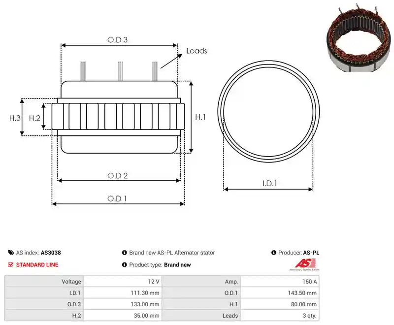 AS-PL AS3038