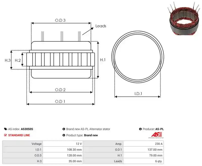 AS-PL AS3050S