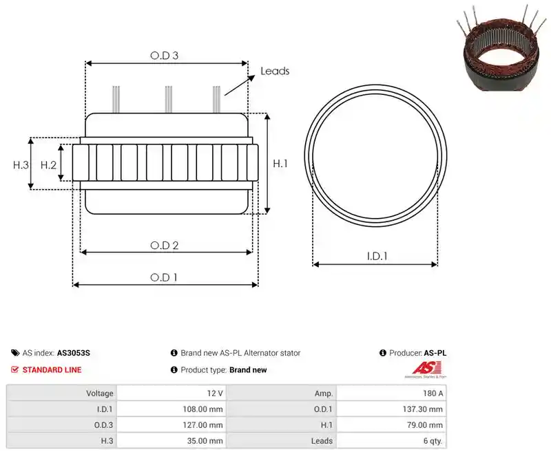 AS-PL AS3053S