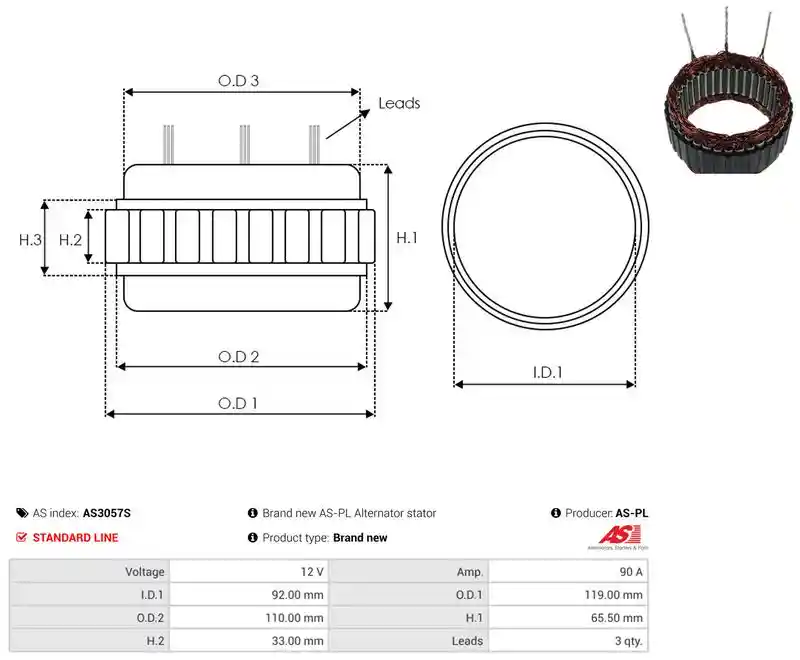 AS-PL AS3057S