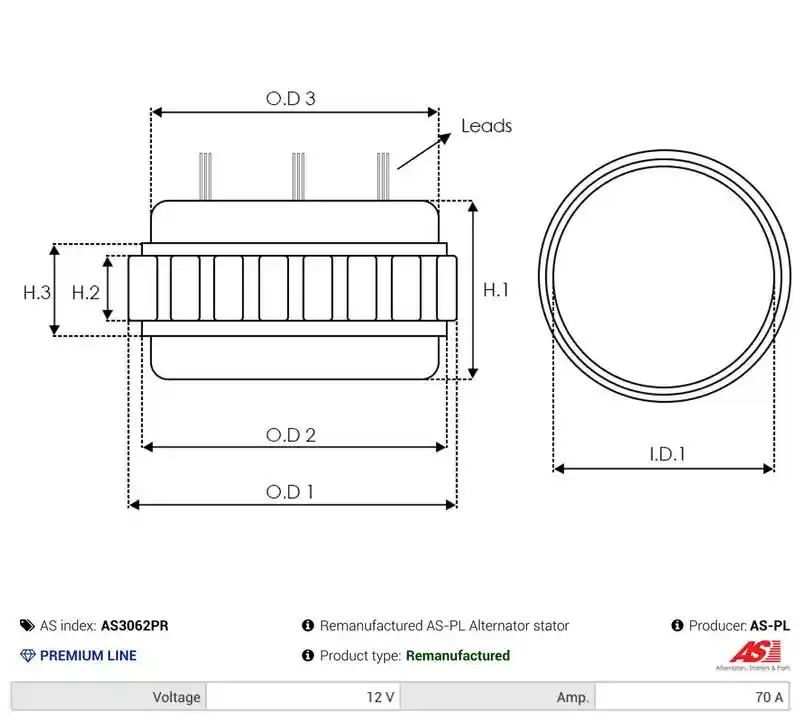 AS-PL AS3062PR