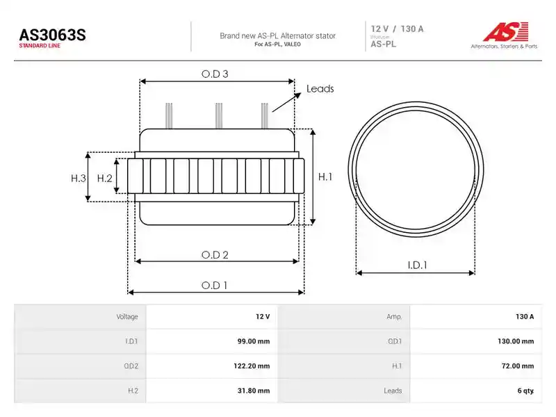 AS-PL AS3063S