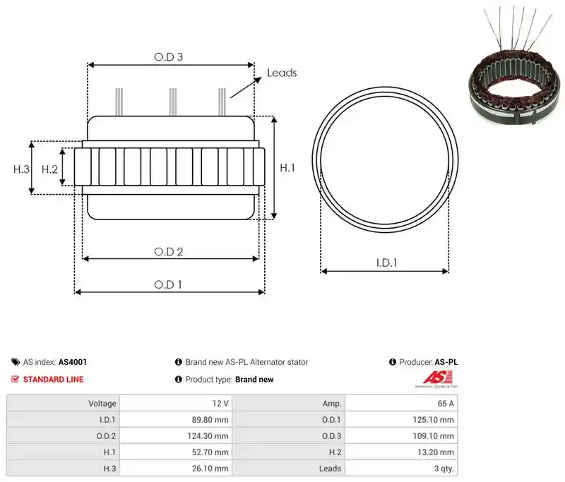 AS-PL AS4001