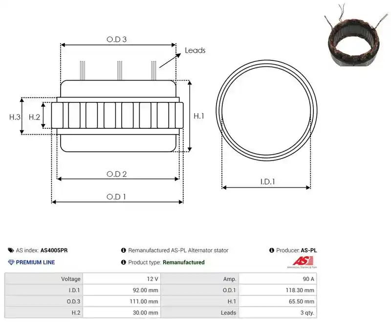 AS-PL AS4005PR
