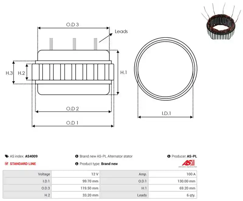 AS-PL AS4009