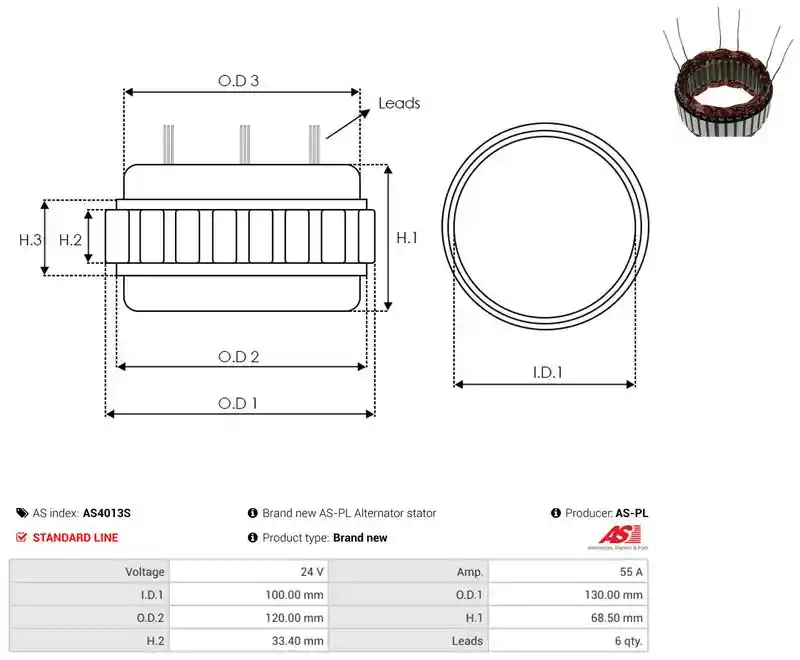 AS-PL AS4013S