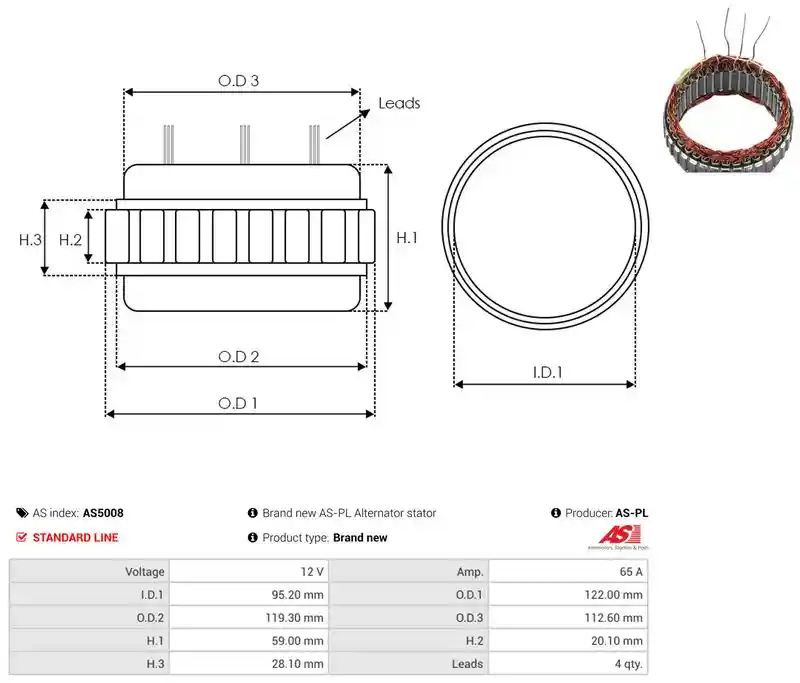 AS-PL AS5008