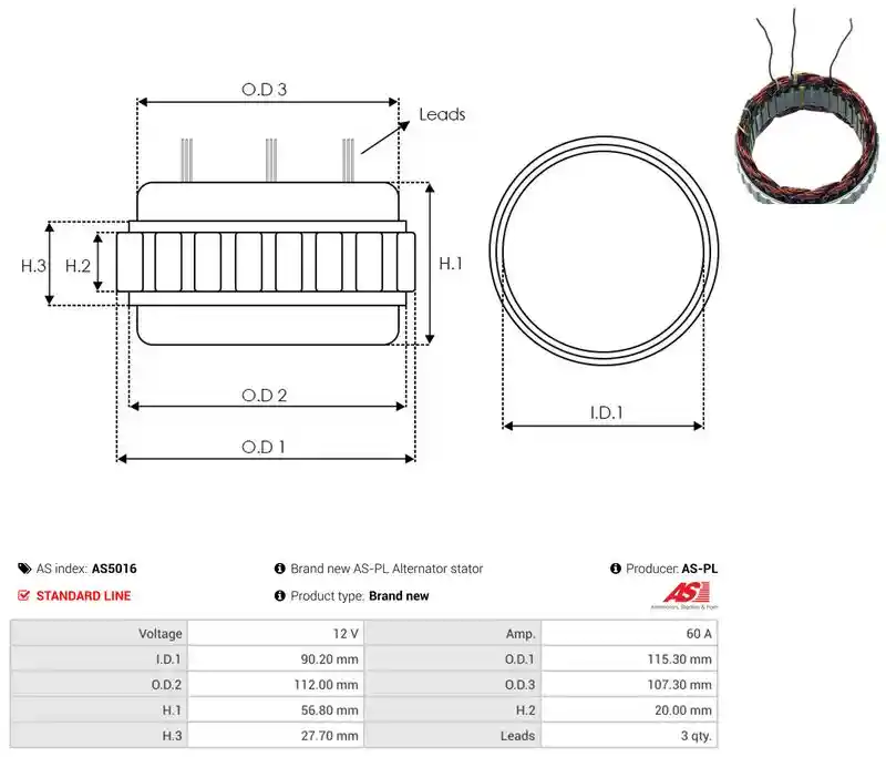 AS-PL AS5016