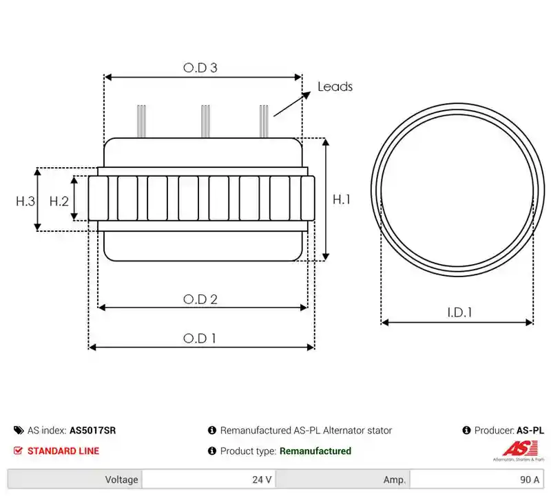 AS-PL AS5017SR