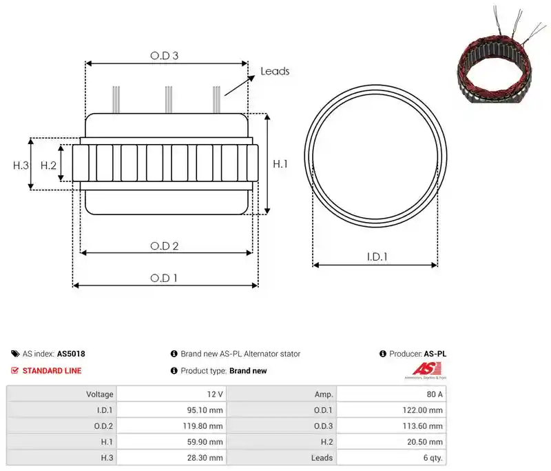AS-PL AS5018