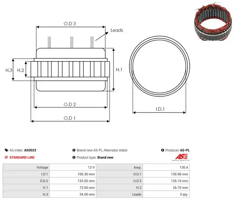 AS-PL AS5023
