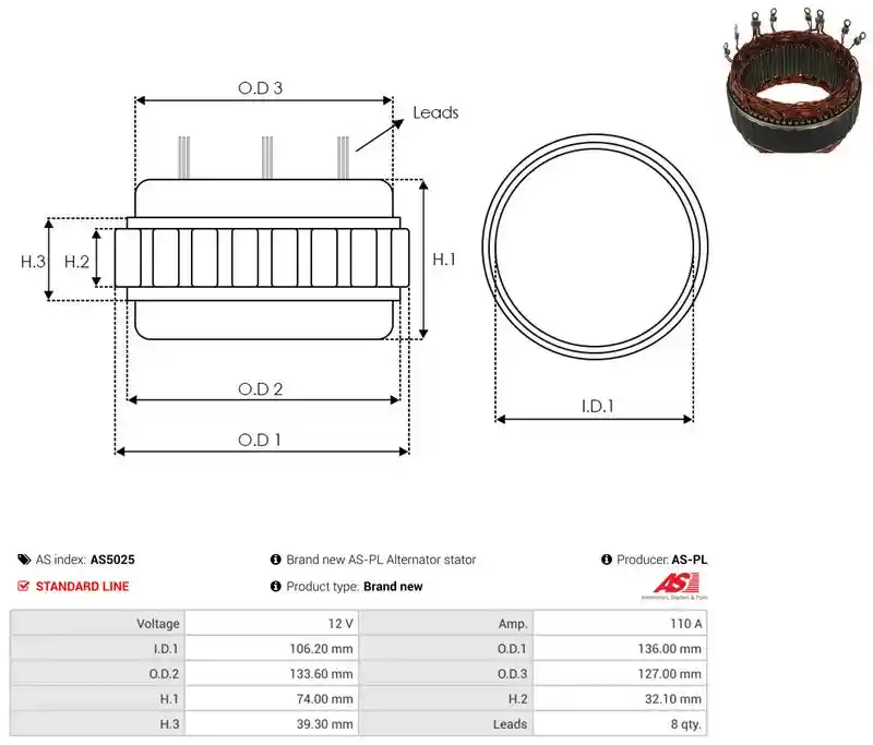 AS-PL AS5025