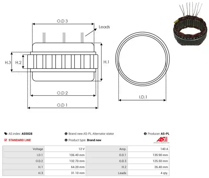 AS-PL AS5028